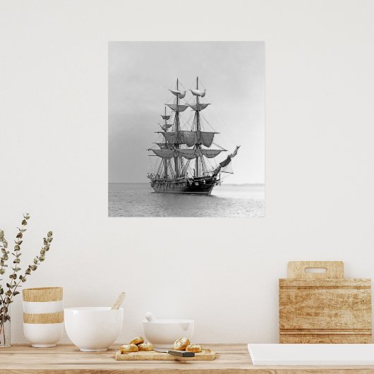 USS星座 ポスター (キッチン)