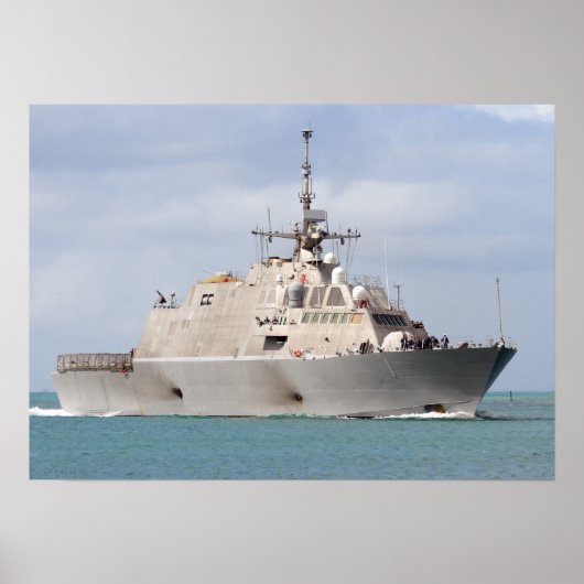 USS自由度(LCS 1) ポスター (正面)