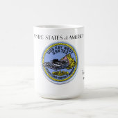 USS鍵ウェストSSN-722 Mug モーフィングマグカップ (中央)
