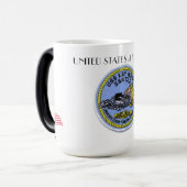 USS鍵ウェストSSN-722 Mug モーフィングマグカップ (正面左)