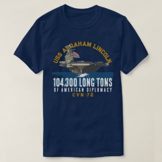 USS アブラハム・リンカーン (CVN-72) Tシャツ