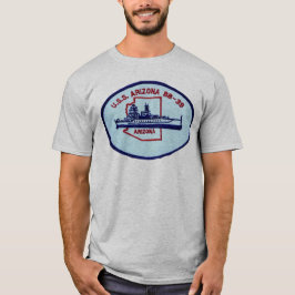 USS アリゾナ (BB-39) Tシャツ