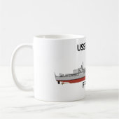 USS バジャー コーヒーマグカップ (左)