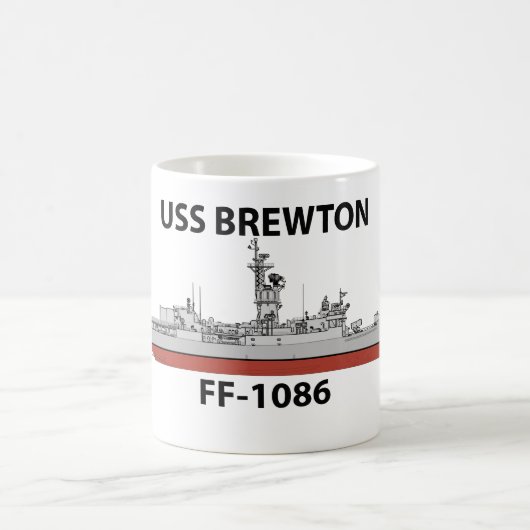USS ブルトン コーヒーマグカップ (中央)