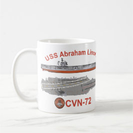 USS Abraham Lincoln CVN-72 コーヒーマグカップ