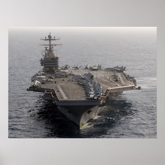 USS Abraham Lincoln (CVN 72) ポスター (正面)