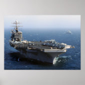 USS Abraham Lincoln (CVN 72) ポスター (正面)