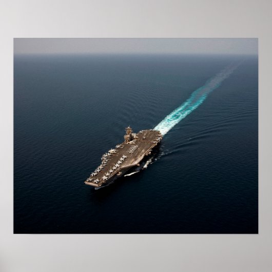USS Abraham Lincoln (CVN 72) ポスター (正面)