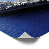USS Abraham Lincoln (CVN 72) ポスター (角)