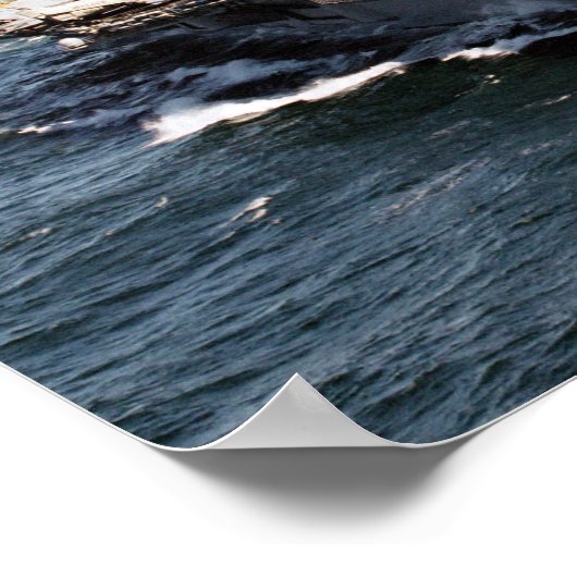 USS Abraham Lincoln (CVN 72) ポスター (角)