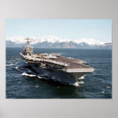 USS Abraham Lincoln (CVN 72) ポスター (正面)