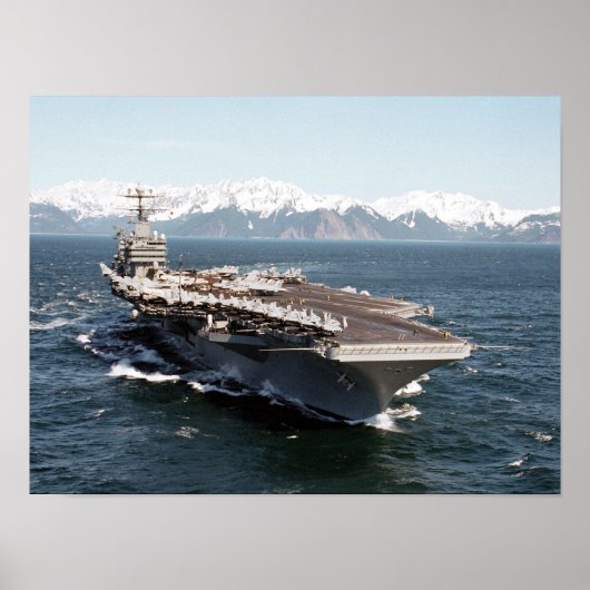 USS Abraham Lincoln (CVN 72) ポスター (正面)