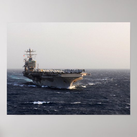 USS Abraham Lincoln (CVN 72) ポスター (正面)