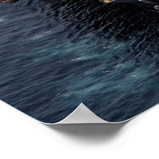 USS Abraham Lincoln (CVN 72) ポスター (角)