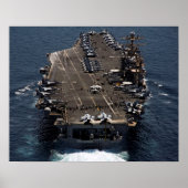 USS Abraham Lincoln (CVN 72) ポスター (正面)