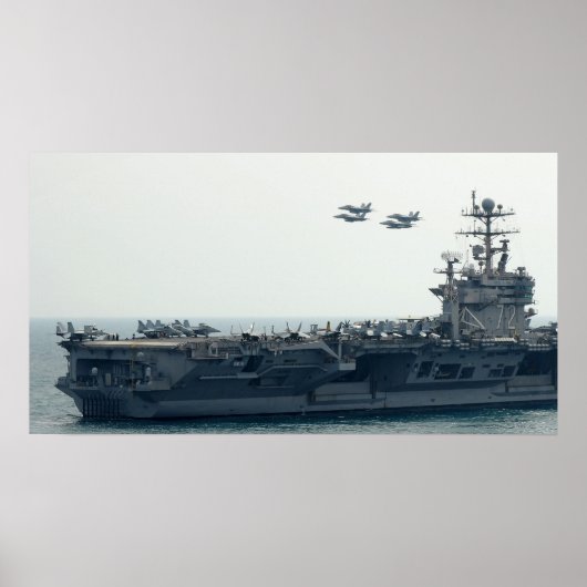 USS Abraham Lincoln (CVN 72) ポスター (正面)