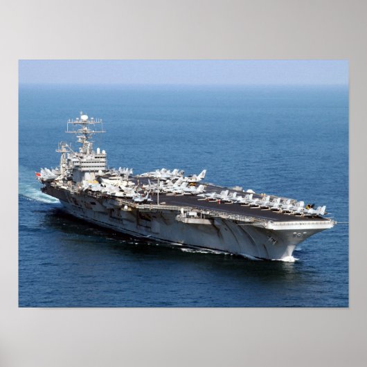 USS Abraham Lincoln (CVN 72) ポスター (正面)