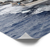 USS Abraham Lincoln (CVN 72) ポスター (角)