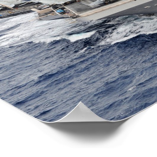 USS Abraham Lincoln (CVN 72) ポスター (角)