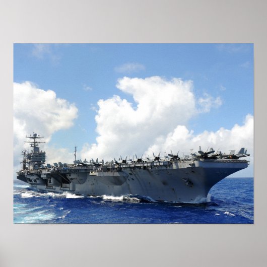 USS Abraham Lincoln (CVN 72) ポスター (正面)