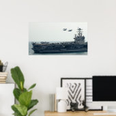 USS Abraham Lincoln (CVN 72) ポスター (ホームオフィス)