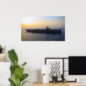 USS Abraham Lincoln (CVN 72) ポスター (ホームオフィス)