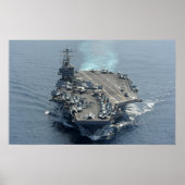 USS Abraham Lincoln (CVN 72) ポスター (正面)