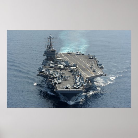 USS Abraham Lincoln (CVN 72) ポスター (正面)