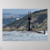 USS Alexandria (SSN 757) ポスター (正面)