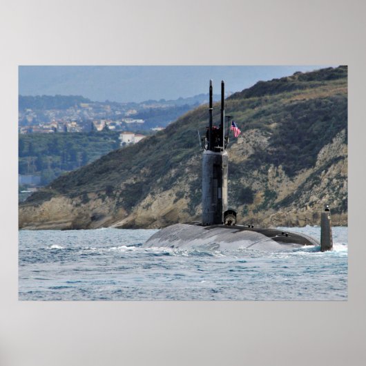 USS Alexandria (SSN 757) ポスター (正面)
