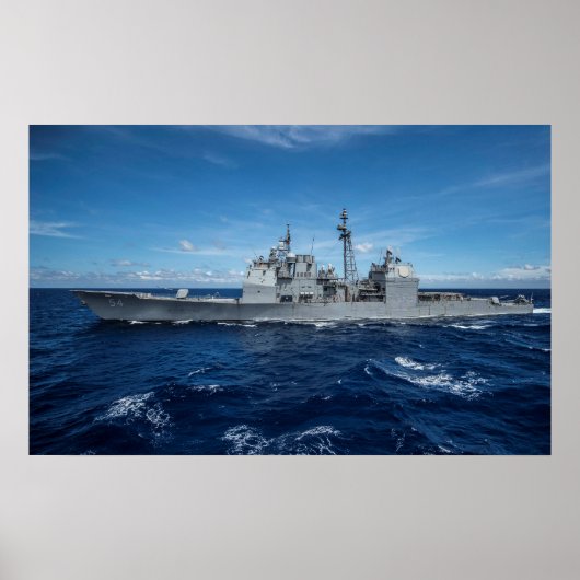 USS Antietam(CG 54) ポスター (正面)