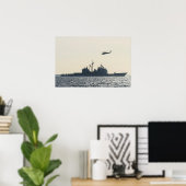 USS Anzio (CG 68) ポスター (ホームオフィス)