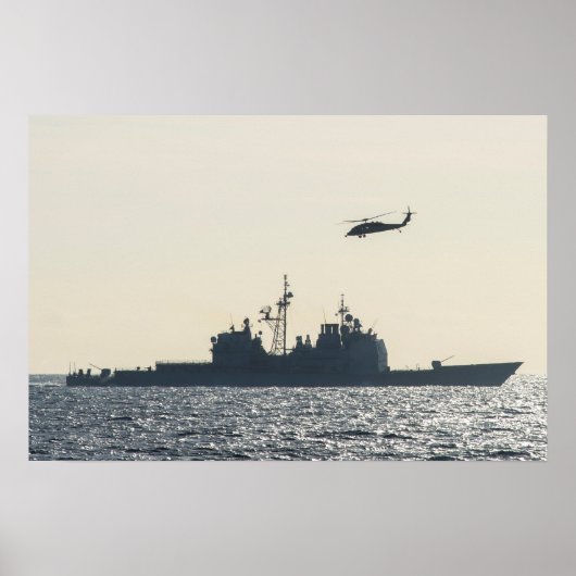 USS Anzio (CG 68) ポスター (正面)