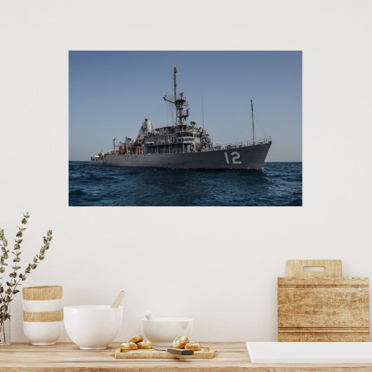 USS Ardent (MCM 12) ポスター (キッチン)