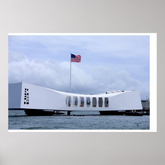 USS Arizona Memorial ポスター (正面)