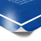 USS Arizona - Ship Blueprint Plans ABD フォトプリント (角)