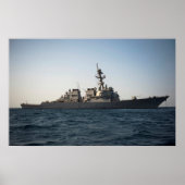 USS Arleigh Burke (DDG 51) ポスター (正面)
