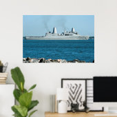 USS Arlington (LPD 24) ポスター (ホームオフィス)