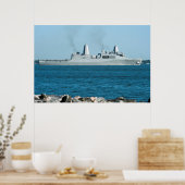 USS Arlington (LPD 24) ポスター (キッチン)