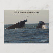 USS Atlantus Ship、ニュージャージーのポストカード ポストカード (正面)