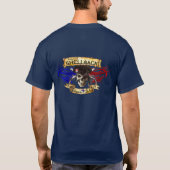 USS BHR LHD-6 SHELLBACKのワイシャツ Tシャツ (裏面)
