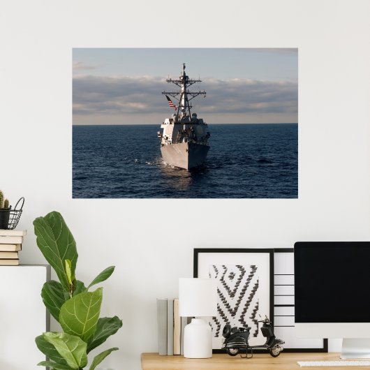 USS Bulkeley (DDG 84) ポスター (ホームオフィス)