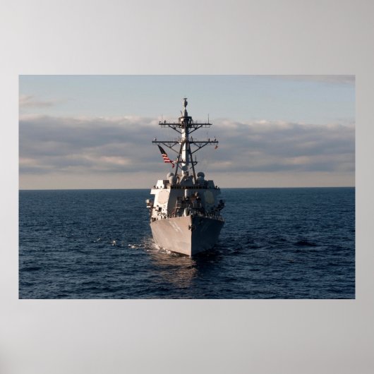 USS Bulkeley (DDG 84) ポスター (正面)