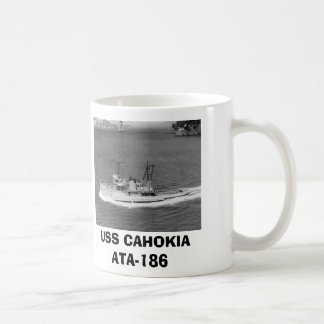 USS CAHOKIA ATA-186 コーヒーマグカップ