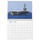 USS Carl Vinson (CVN 70) カレンダー (2月 2026)