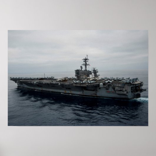 USS Carl Vinson (CVN 70) ポスター (正面)