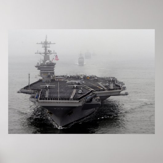 USS Carl Vinson (CVN 70) ポスター (正面)
