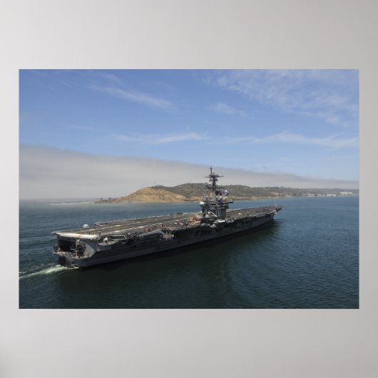 USS Carl Vinson (CVN 70) ポスター (正面)