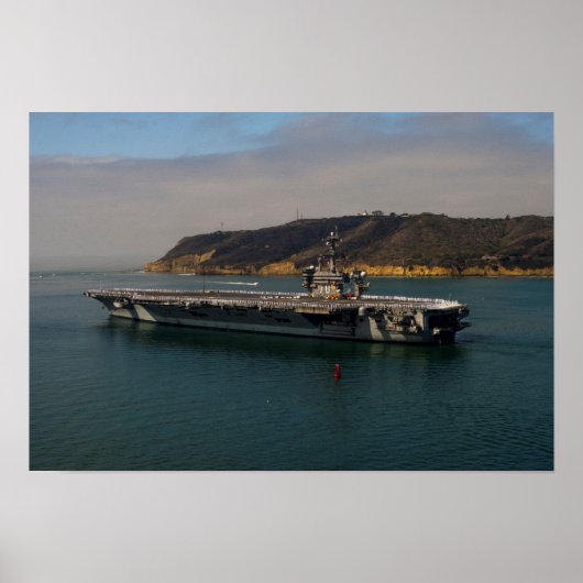 USS Carl Vinson (CVN 70) ポスター (正面)