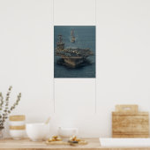 USS Carl Vinson (CVN 70) ポスター (キッチン)